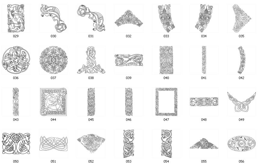 Scottish Symbols And Meanings Chart