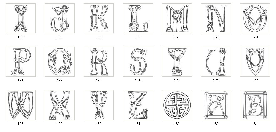 Celtic Letters