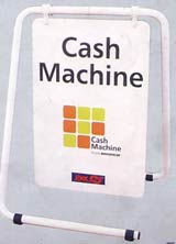 Fold-up Swing Sign
