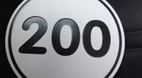 Tough engraved HDPE sign board