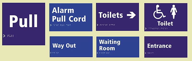 Braille Signage
