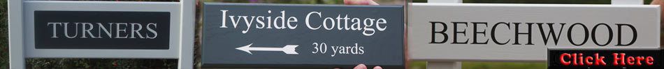 Click here to see more painted wooden signs