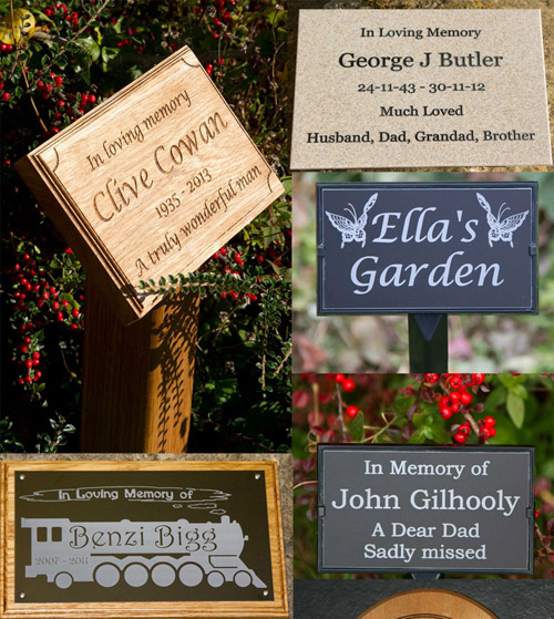 See the whole range of memorials and memorial plaques.
