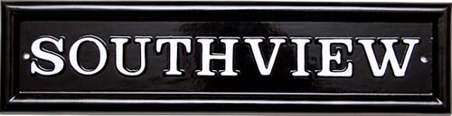 Single Line Name Plate