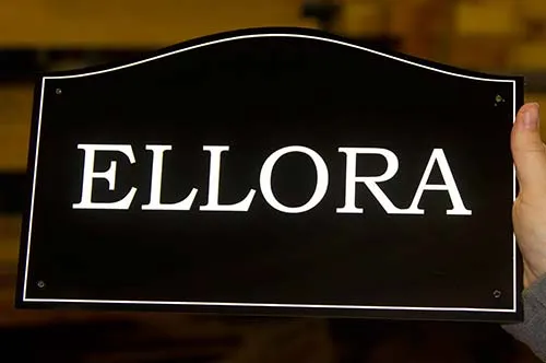 Durable House Signs Reflective House Sign