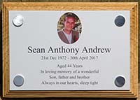 Photo and Full Colour Plaques.
