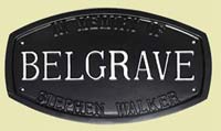 Cast metal memorial plaques