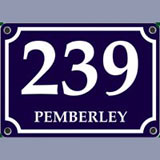 French Style Enamel Plaques