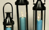 Gun Metal Lanterns