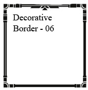 Decorative Border 06