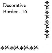 Decorative Border 16