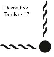 Decorative Border 17