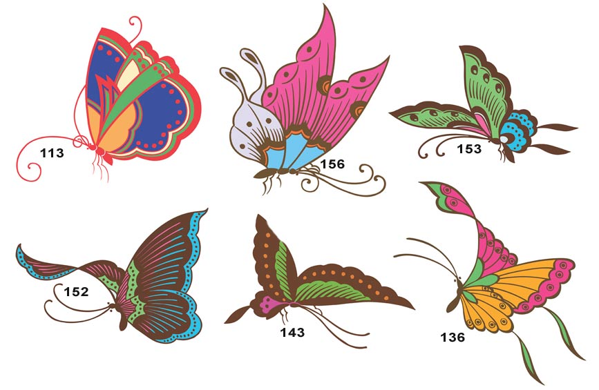 Vector Butterflies