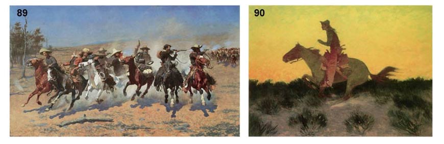 Horseback images from Old West