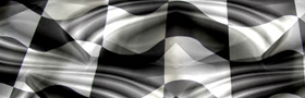 Racing Flag Chrome Twist