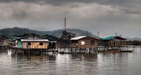 Houses over Water