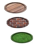 Oval Backgrounds