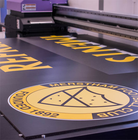 Direct print foamex signage.