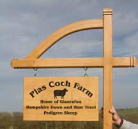 The Exmoor Hanging Post and Arm The Exmoor Hanging Post and Arm