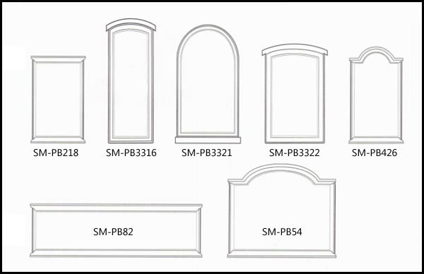 Shapes for wall mounted pub signs