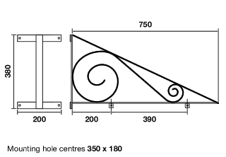 The original dimensions