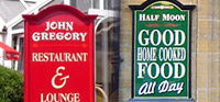 Pub signs - hanging and wall mounted Pub Signs