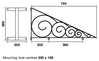 Spiral Flow Dimensions