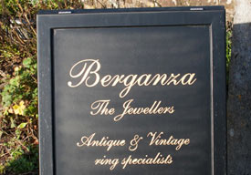 Painted Pavement Sign / A-Board Painted Pavement Sign / A-Board