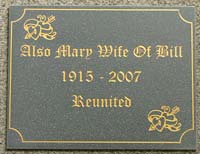 Stone Effect Corian Memorial Signs