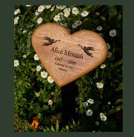 Heart Shaped Wooden Plaque