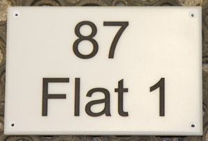 Simple House Number