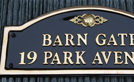 Cast Brass Name Plates