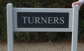 Entrance signs for home and business