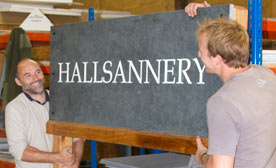 Large slate signage in 20, 30 or 50mm slate