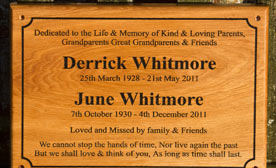 Wooden Memorials