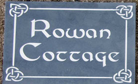 Slate house name signs - Lots of choice
