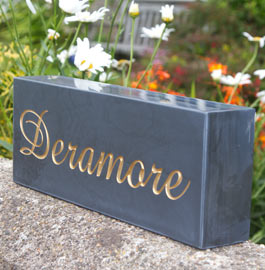 75mm slate sign