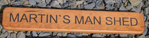 Man Shed  Sign