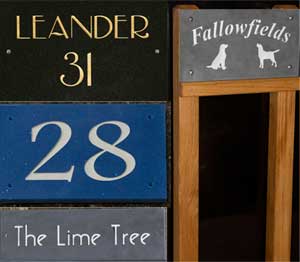 See the whole range of stone, granite and slate signs.