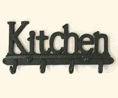 Cast Iron Kitchen Hooks