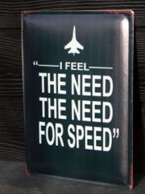 Need for speed sign