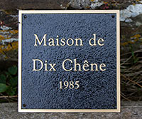 Bronze name plate Bronze name plate