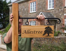 Hanging House Sign Hanging House Sign