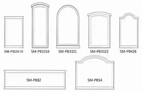 Standard Shapes for Fibreglass Signs
