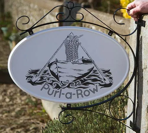 Floral Classic Projecting Sign