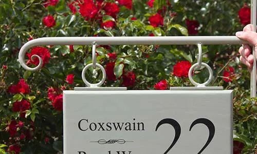 Wrought Iron Bracket Painted Lichen.