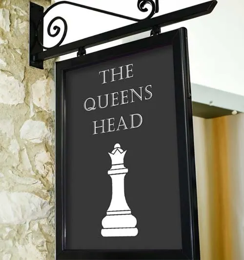 Framed Pob Sign
