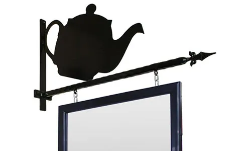 Tea Room Hanging Sign