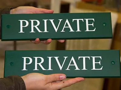 Painted Wooden Signs