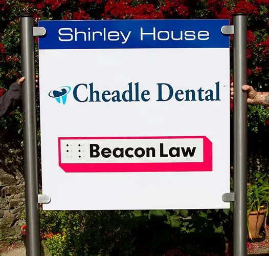 These can be made to any size. Posts - 76mm Aluminium Brushed Stainless Steel Effect Sign Posts with Clamps